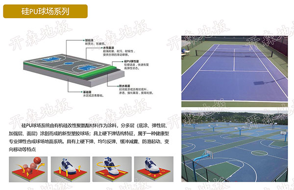 硅PU球场系列